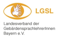 Logo des Landesverband der GebrdensprachlehrerInnen Bayern e.V.