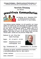 Seminar: gewaltfreie Kommunikation