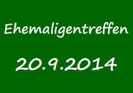 Ehemaligentreffen 2014