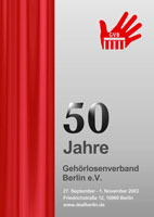 50 Jahre Gehrlosenverband Berlin 