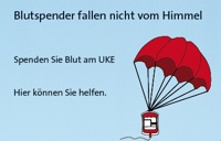 Spenden Sie Blut am UKE!