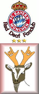 Logo von Deaf FC Bayern Mnchen Fanclub und Deaf Cologne Fanclub