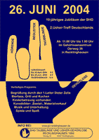 Plakat SHG Taubblinde und Usher-Syndrom Recklinghausen