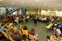 Schule beim Jakobsweg