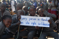 Jeder Mensch in Namibia hat ein Recht auf Bildung!