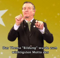 Neujahrsansprache des DGB-Prsidenten Rudi Sailer