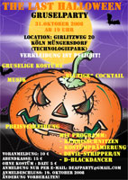 Plakat Halloween-Party