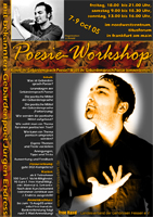 Plakat Poesie-Workshop Jrgen Endress
