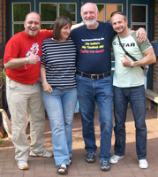 Marco Lipski, Karin und Bernd Rehling, Rainer Schulz