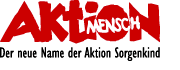 Logo von Aktion Mensch, Der neue Name der Aktion Sorgenkind