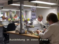 Ausbildung in einer Firma