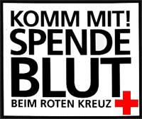 Komm mit! Spende Blut beim Roten Kreuz