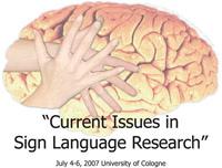 Current Issues in Sign Language Research