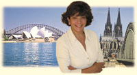 Antoinette Brcher zwischen Sydney und Kln