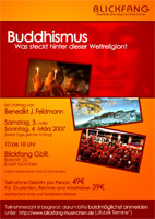 Plakat - Buddhismus- was steckt hinter dieser Weltreligion?