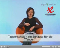 Christine Linnartz, Untertitel: Taubenschlag - ein Zuhause fr die 'Tauben'