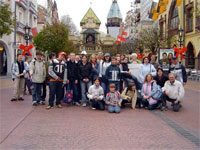 Schler und Schlerinnen der 6. Klassen der Johannes-Vatter-SChule fr Hrgeschdigte Friedberg in den Europapark Rust