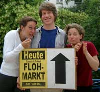 Flohmarkt mit Dolmetschern