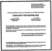 Freifahrt fr Gehrlose