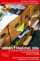 Plakat - Herbsttagung 2006