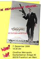 James Bond Plakat