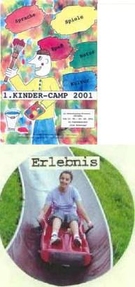 1. Kinder-Camp 2001 und Jugendlager