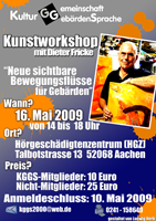 Kunstworkshop mit Dieter Fricke