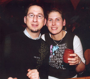 Vincent Rothlnder und Katrin Prger