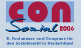 Logo von Con Sozial 2006 3. Fachmesse und Congress fr den Sozialmarkt in Deutschland