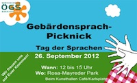 Gebrdensprach-Picknick