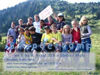 Plakat Kindercamp 2006