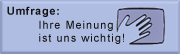 Logo - Umfrage: Ihre Meinung ist uns wichtig !