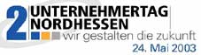 2. Unternehmertag Nordhessen, wir gestalten die Zukunft 24.Mai 2003