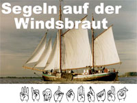 Segeln auf der Windsbraut