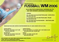 Plakat Fuball WM 2006