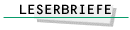 Leserbrief